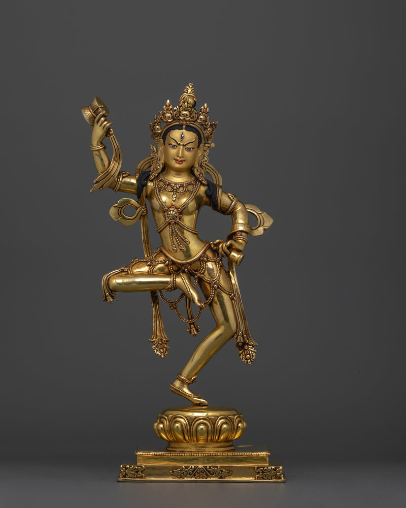 Dakini Machig Labdron Statue | 13.8-Inch Tantric Wisdom Holder