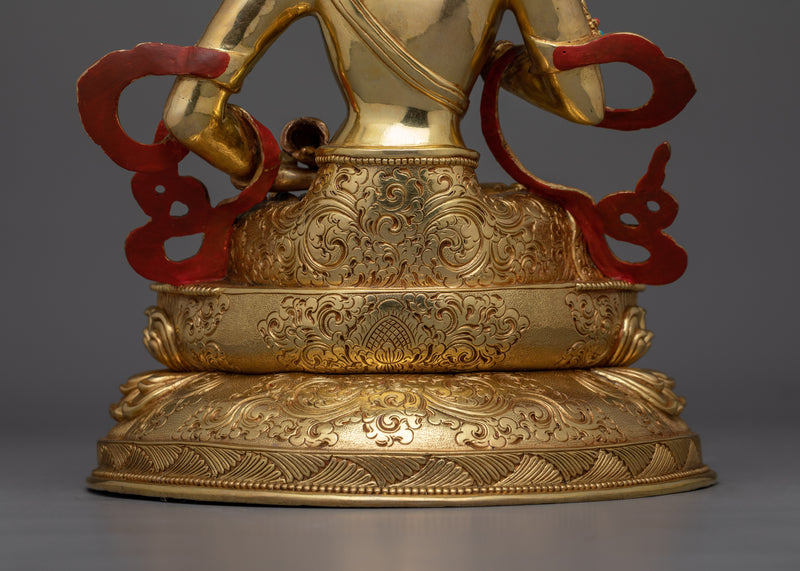 Peaceful Vajrasattva Statue | Tibetan Buddhist Deity of Purification and Enlightenment