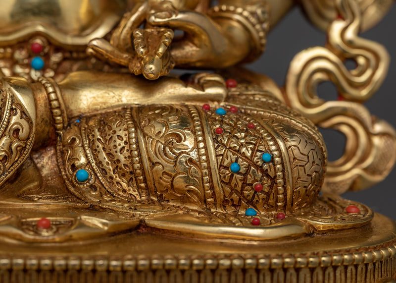 Peaceful Vajrasattva Statue | Tibetan Buddhist Deity of Purification and Enlightenment