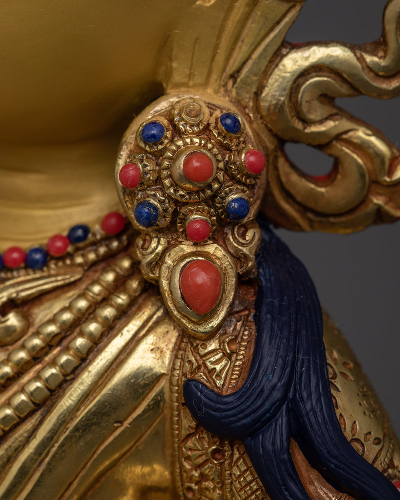 Peaceful Vajrasattva Statue | Tibetan Buddhist Deity of Purification and Enlightenment