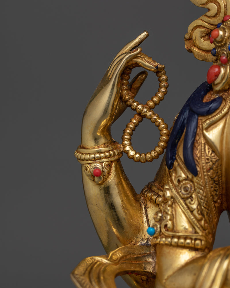 Chenrezig Bodhisattva of Tibet | Spiritual Copper Sculpture