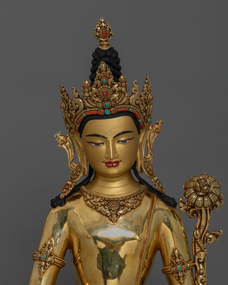 Handcrafted Padmapani Bodhisattva | Buddhist Sculpture