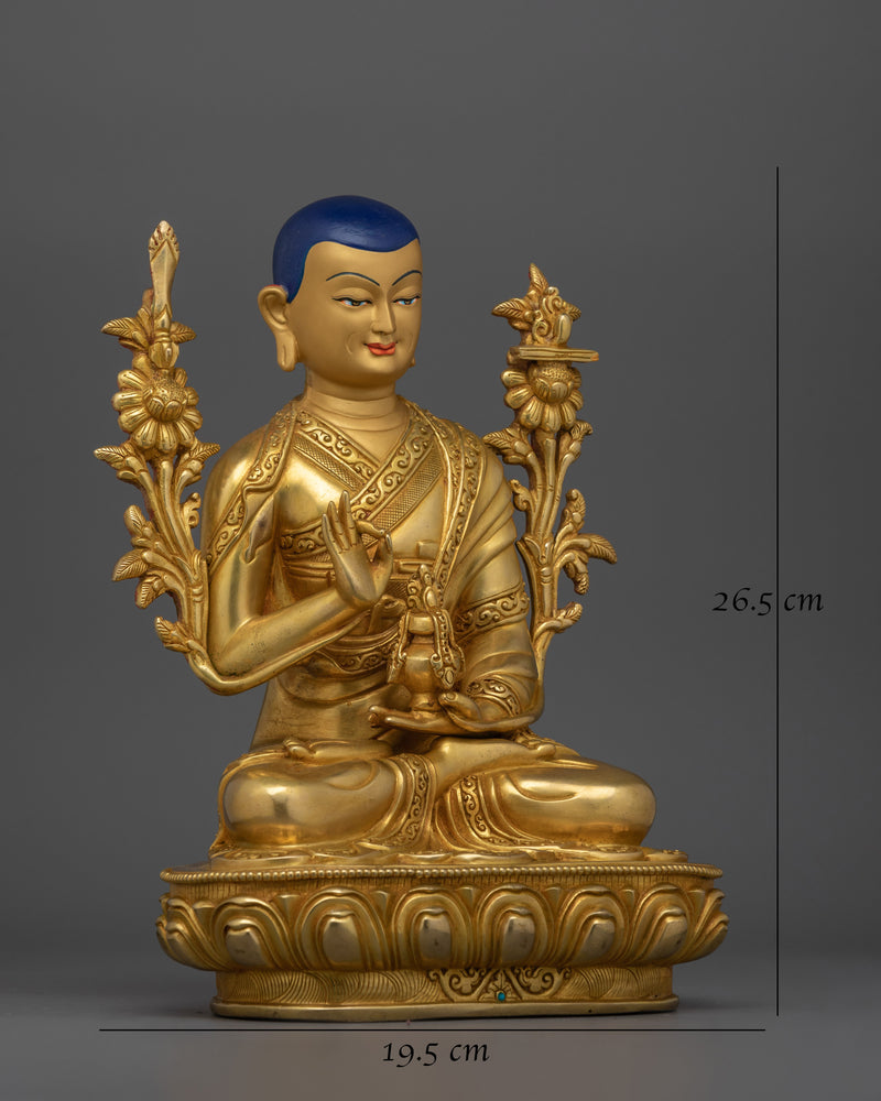 The Great Tibetan Buddhist Philosopher Lama Tsongkhapa Statue