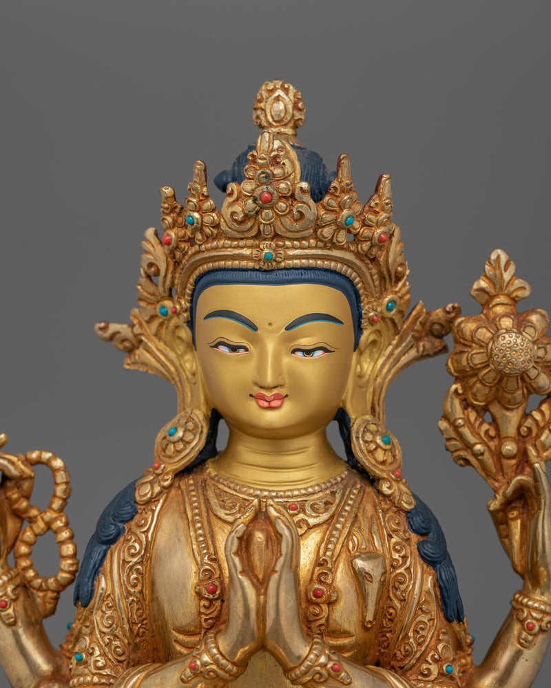 Chenrezig Bodhisattva of Great Compassion | Avalokiteshvara Dharma Decor