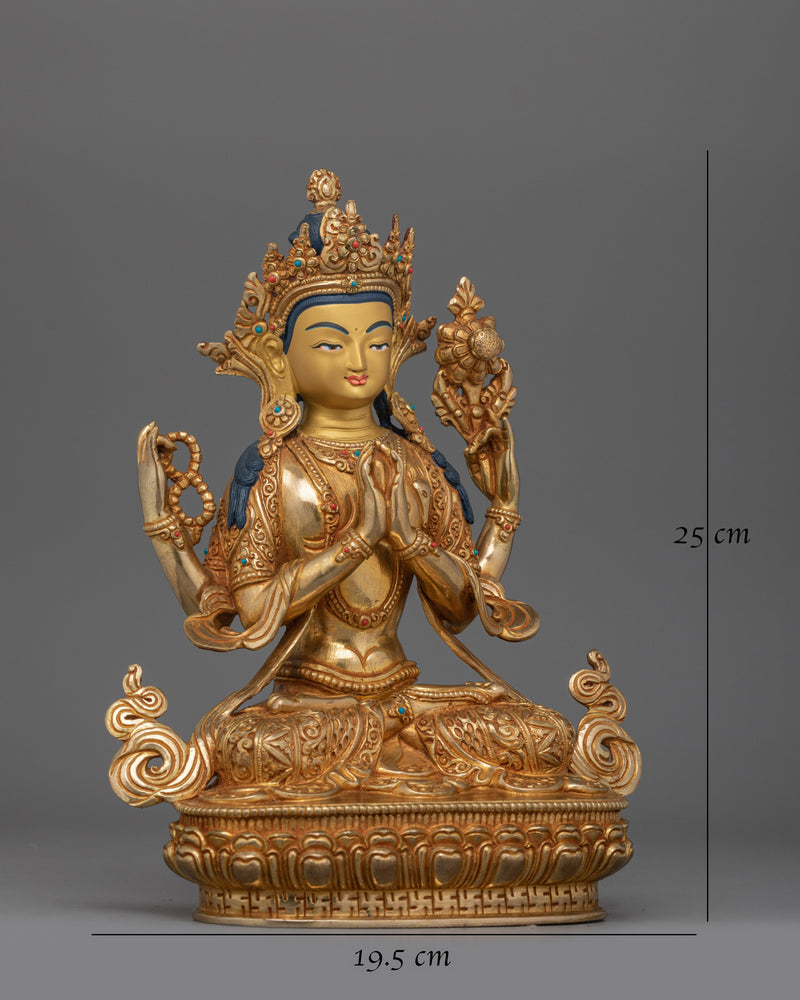 Chenrezig Bodhisattva of Great Compassion | Avalokiteshvara Dharma Decor