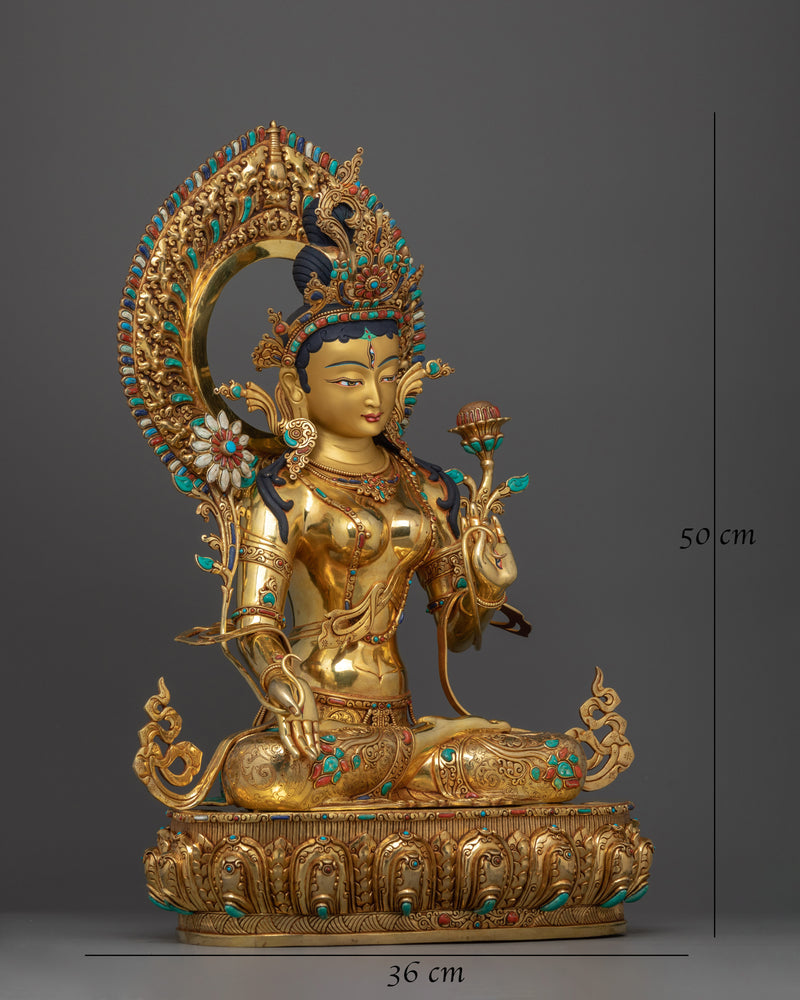 white-tara-dharma-figure