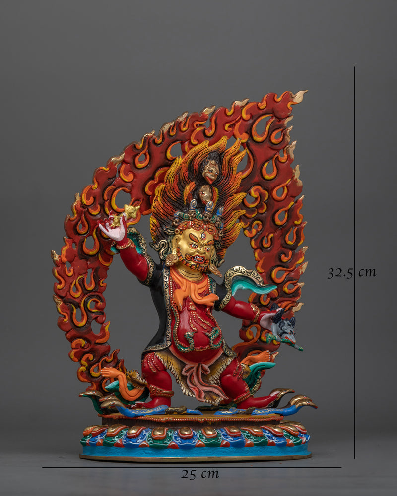 Handcrafted Trakpo Sumtril Sculpture