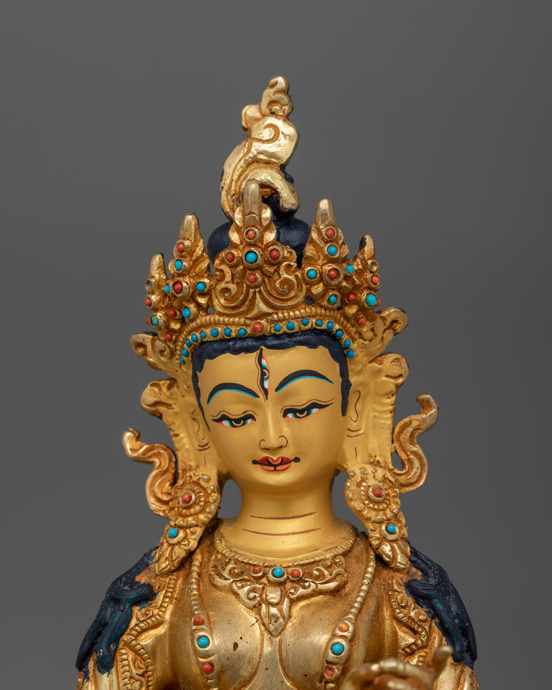 Dukar "White Parasol Deity" | Handcrafted Tibetan Sculpture