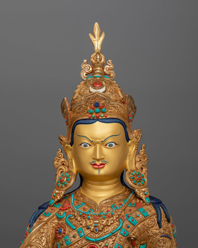 Guru Rinpoche Vajra Master Statue | Lotus Born Guru