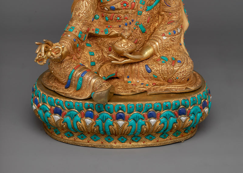 Guru Rinpoche Vajra Master Statue | Lotus Born Guru