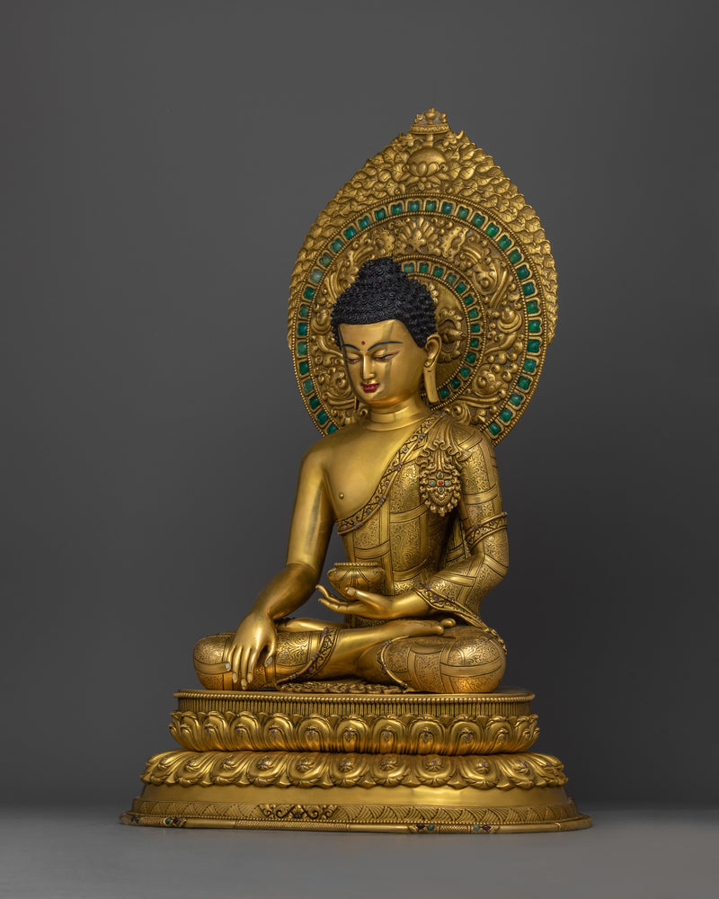 Sacred Shakyamuni Enlightened Being Statue | Dharma Buddha