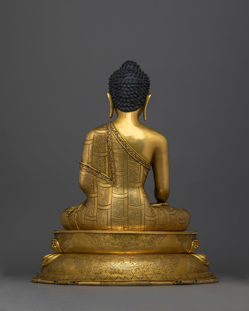 Sacred Shakyamuni Enlightened Being Statue | Dharma Buddha