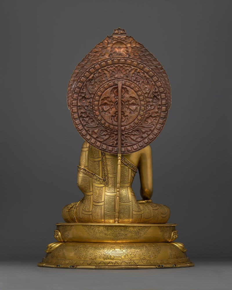 Sacred Shakyamuni Enlightened Being Statue | Dharma Buddha