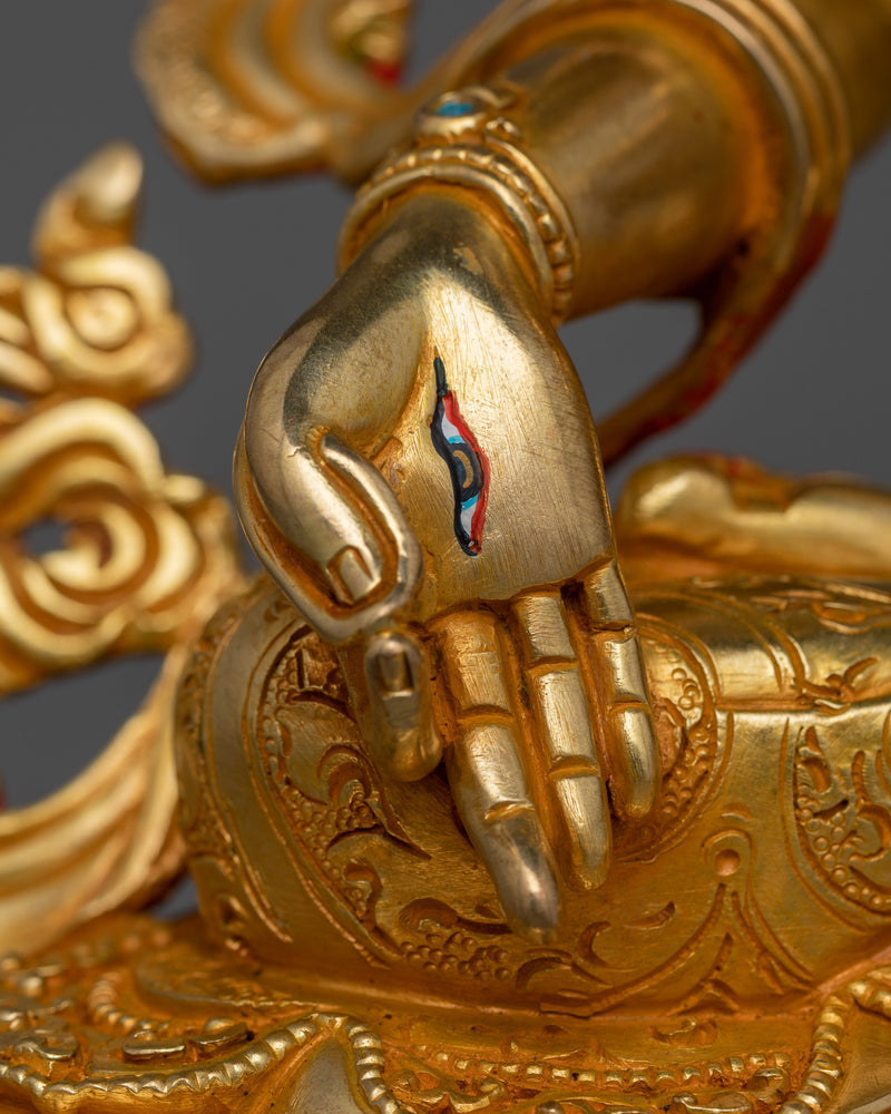 Drolma Karmo (White Tara) Figurine | Long Life Deity