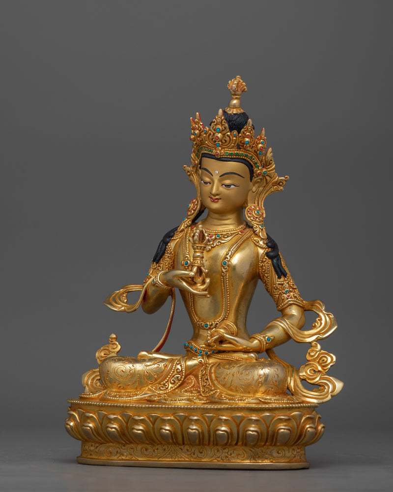 Vajrasattva Meditation Buddha Statue | Purity and Wisdom Symbol