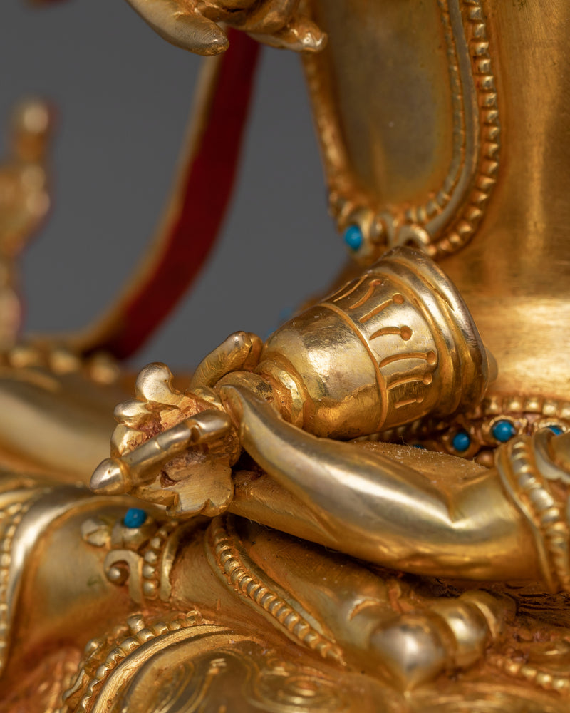 Vajrasattva Meditation Buddha Statue | Purity and Wisdom Symbol