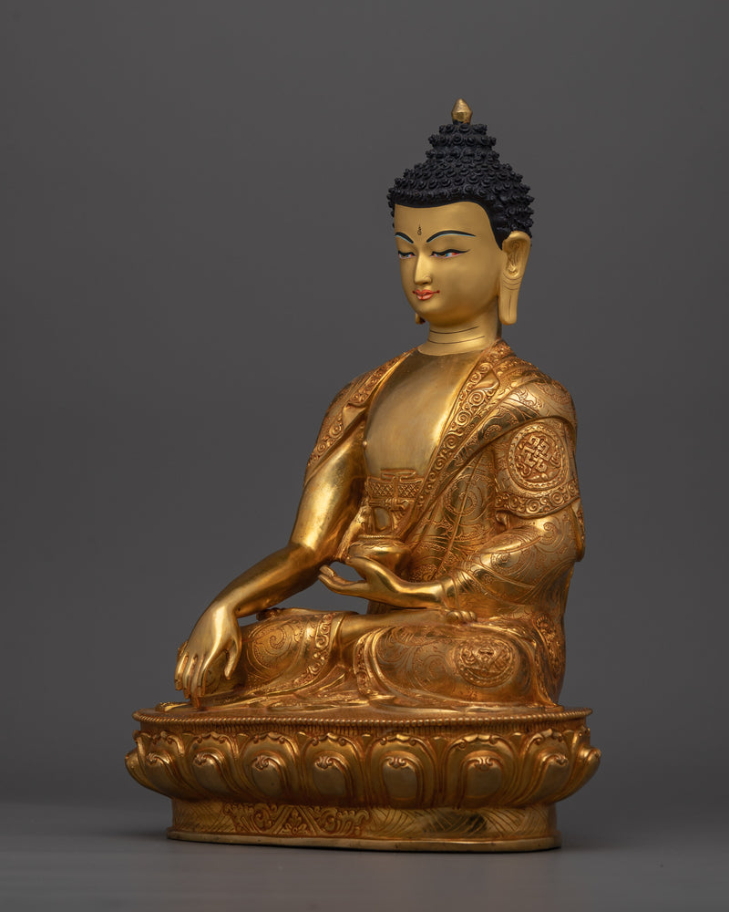 Enlightened Teacher Shakyamuni Buddha Statue