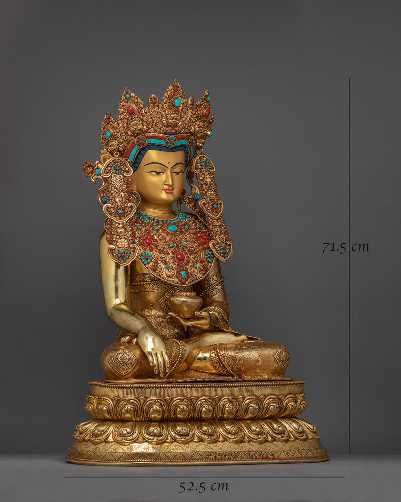 crown-shakyamuni-enlightenment-buddha