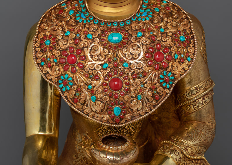 Crown Shakyamuni Enlightenment Buddha | Royal Buddha of Enlightenment and Wisdom