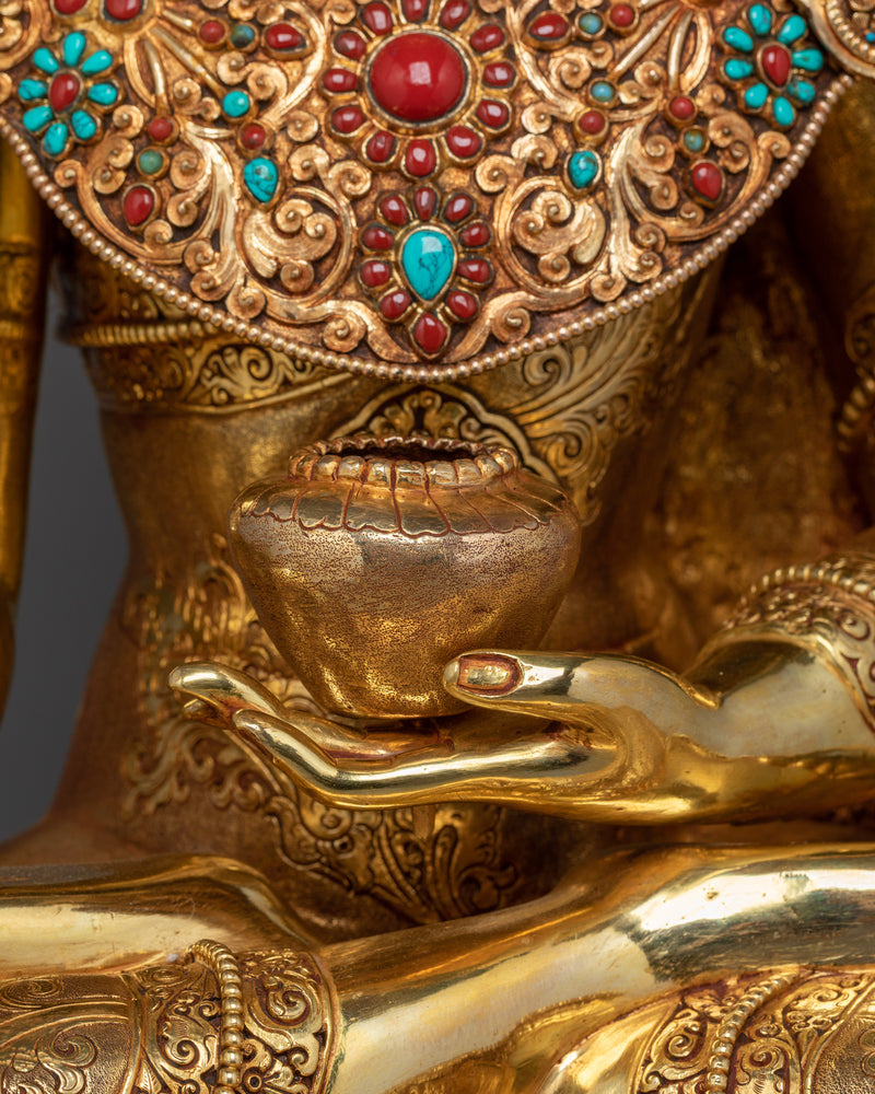 Crown Shakyamuni Enlightenment Buddha | Royal Buddha of Enlightenment and Wisdom