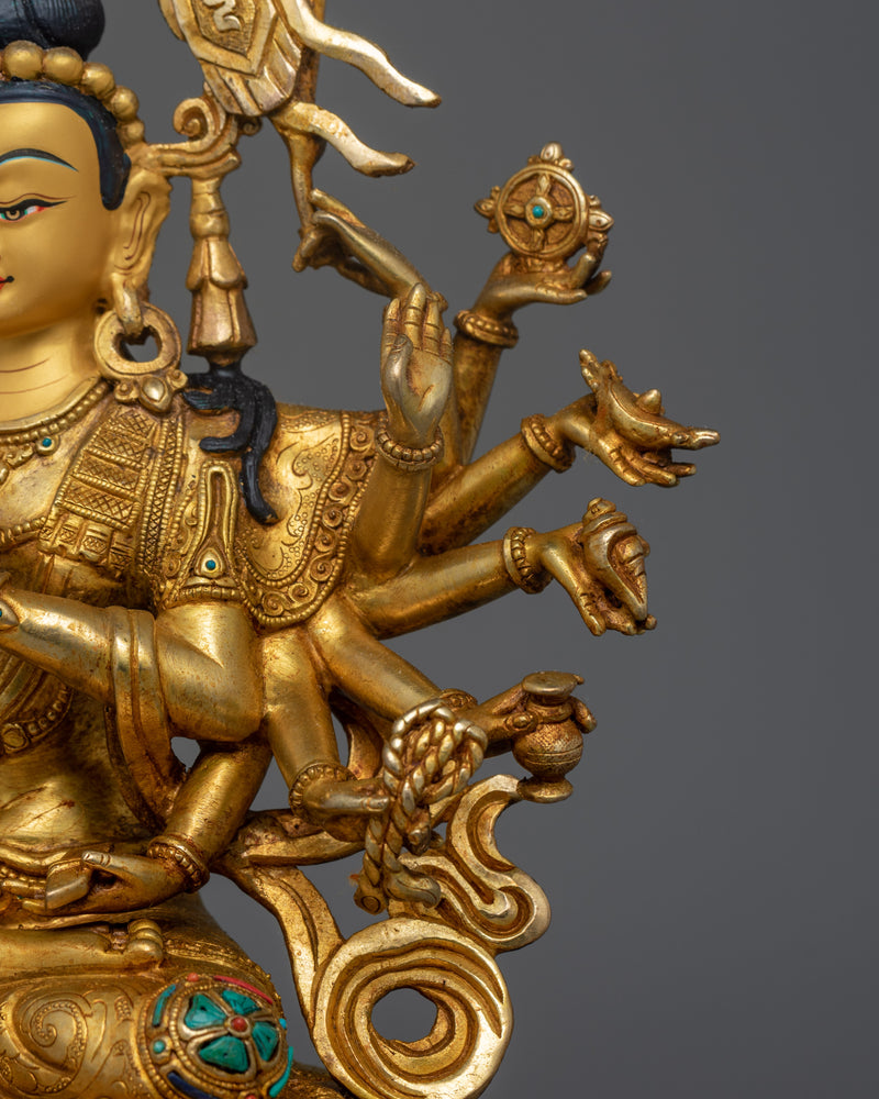 Chundi Bodhisattva Statue | Handcrafted Tibetan Buddha Art