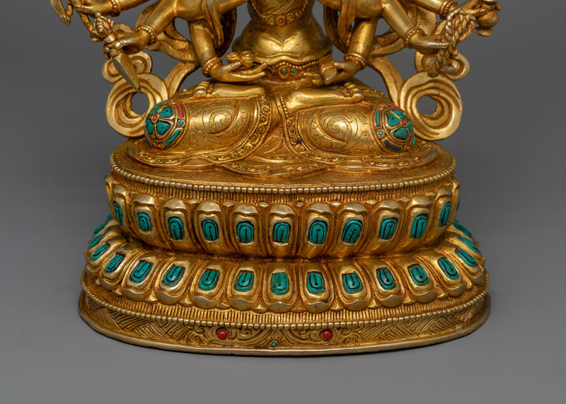 Chundi Bodhisattva Statue | Handcrafted Tibetan Buddha Art