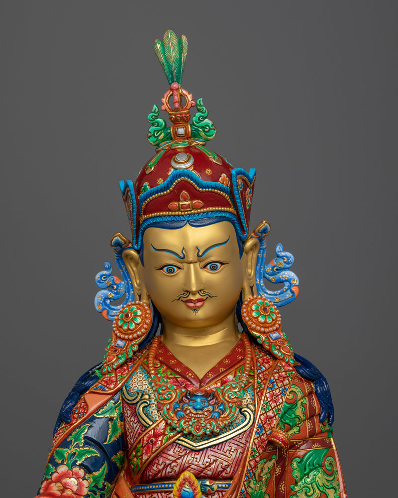 Sacred Guru Padmasambhava Statue | Embodiment of Enlightenment