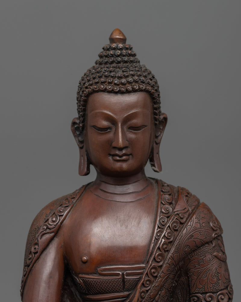 Peaceful Buddha Shakyamuni Statue | Symbol of Serenity and Enlightenment