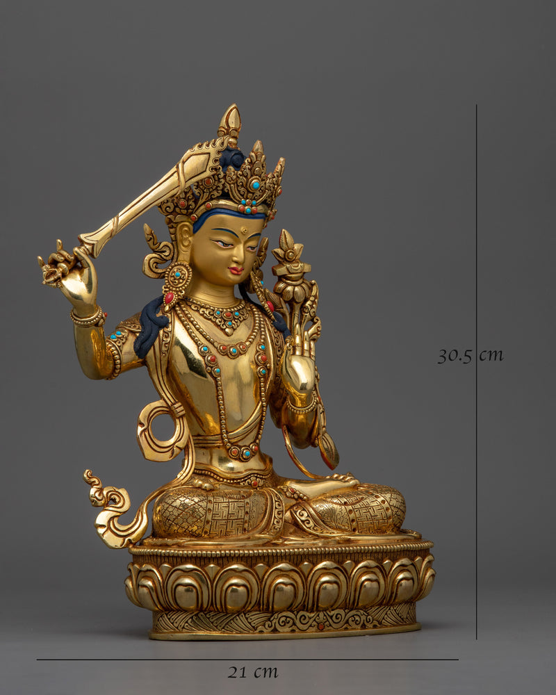 handmade-bodhisattva-manjushri