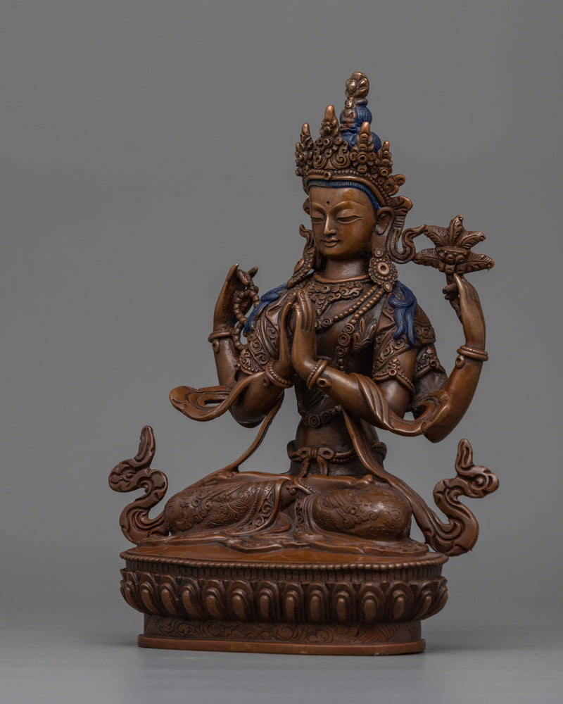 Chenrezig Compassionate Being Statue | Symbol of Infinite Compassion