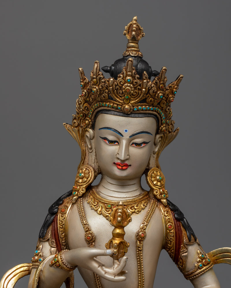 Sacred Statue of Vajrasattva Chant | Ideal for Meditation and Mantra Chanting Practices