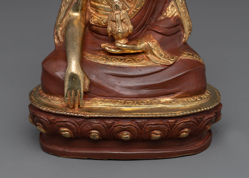 Zhabdrung Rinpoche Statue | Tibetan Buddhist Master Statue for Your Altar Decor