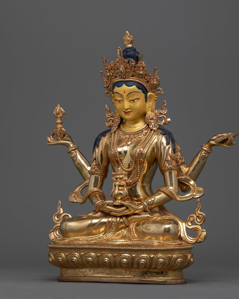 Tibetan Goddess Prajnaparamita Statue | Symbol of Knowledge and Compassion