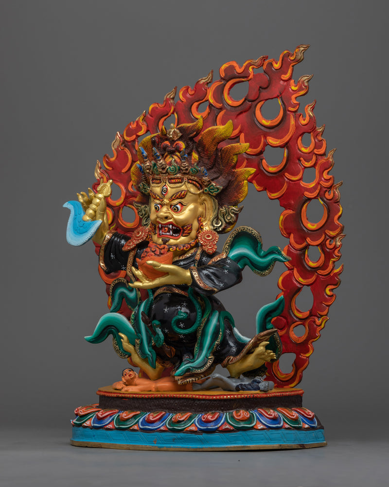 Dharmapala Bernagchen Mahakala Statue | Powerful Protector of Dharma