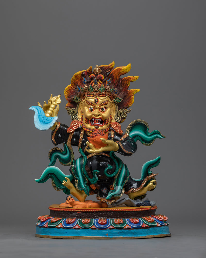 Dharmapala Bernagchen Mahakala Statue | Powerful Protector of Dharma