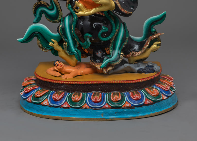 Dharmapala Bernagchen Mahakala Statue | Powerful Protector of Dharma