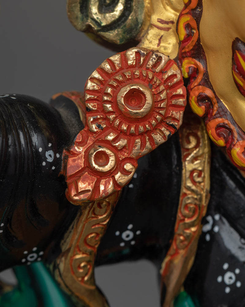 Dharmapala Bernagchen Mahakala Statue | Powerful Protector of Dharma