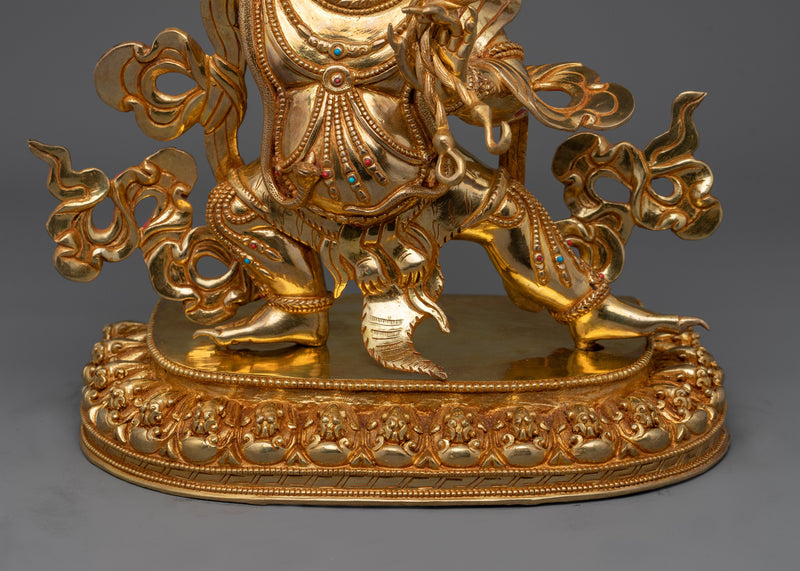 Vajra Holder Vajrapani Figurine | Spiritual Power Deity