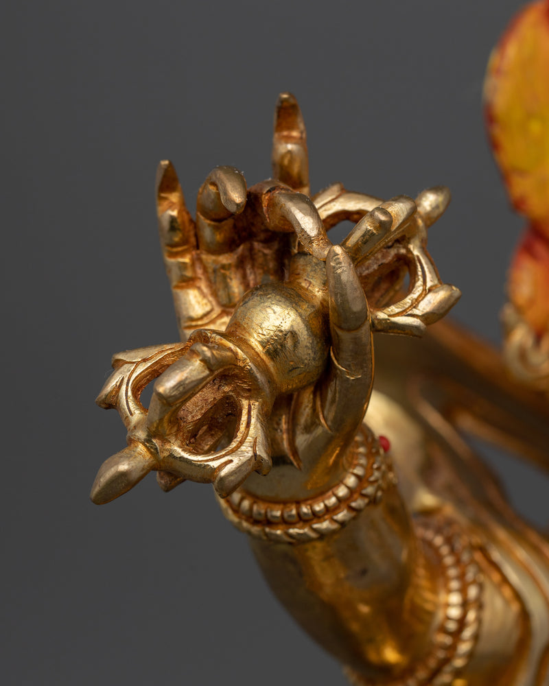 Vajra Holder Vajrapani Figurine | Spiritual Power Deity