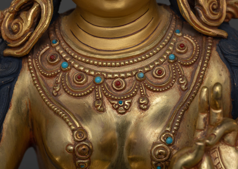 Loving Mother Green Tara Statue | Spiritual Healing and Protection