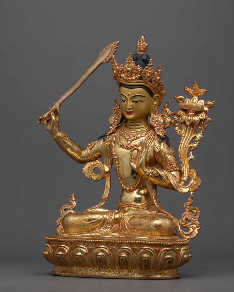 Manjushri Sacred Art | Embodiment of Divine Wisdom