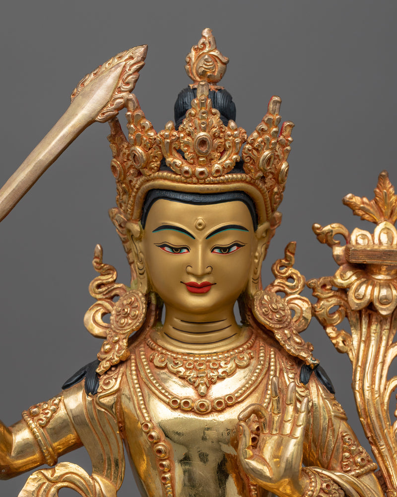 Manjushri Sacred Art | Embodiment of Divine Wisdom