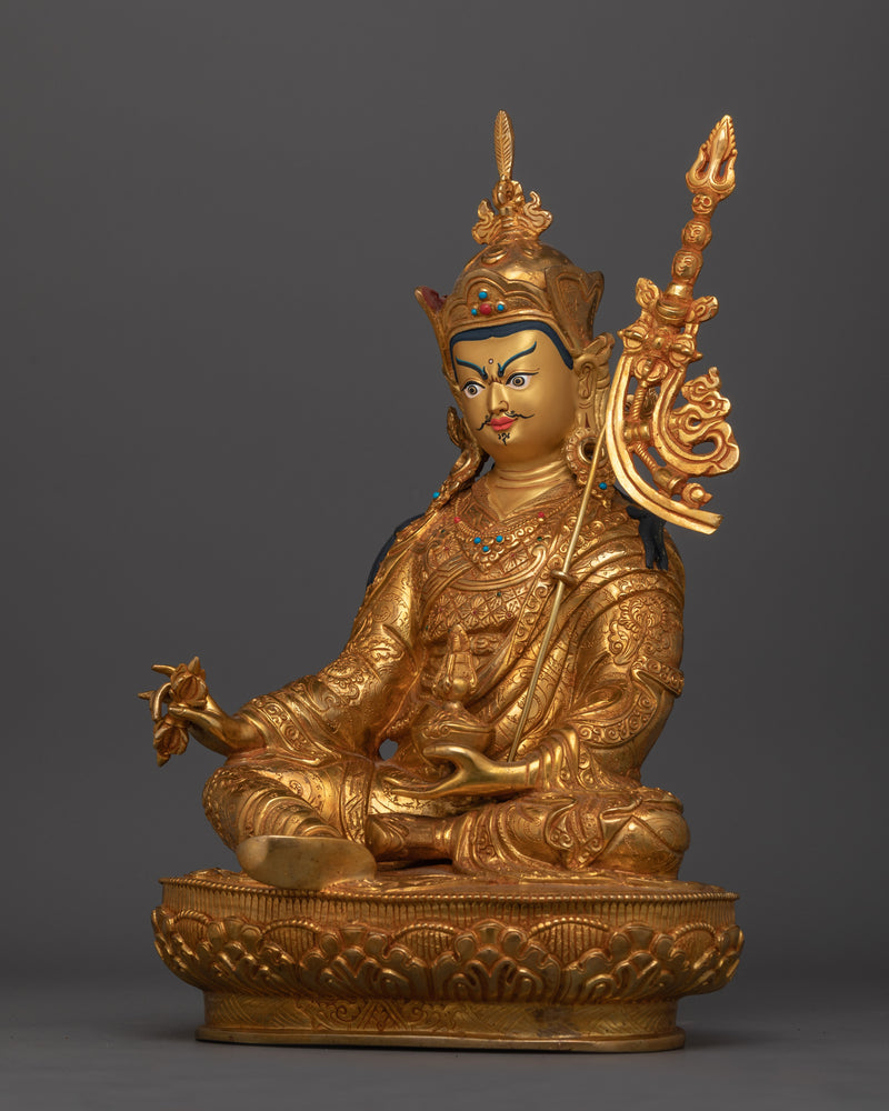 Precious Guru Rinpoche Figure | Lotus Born Guru