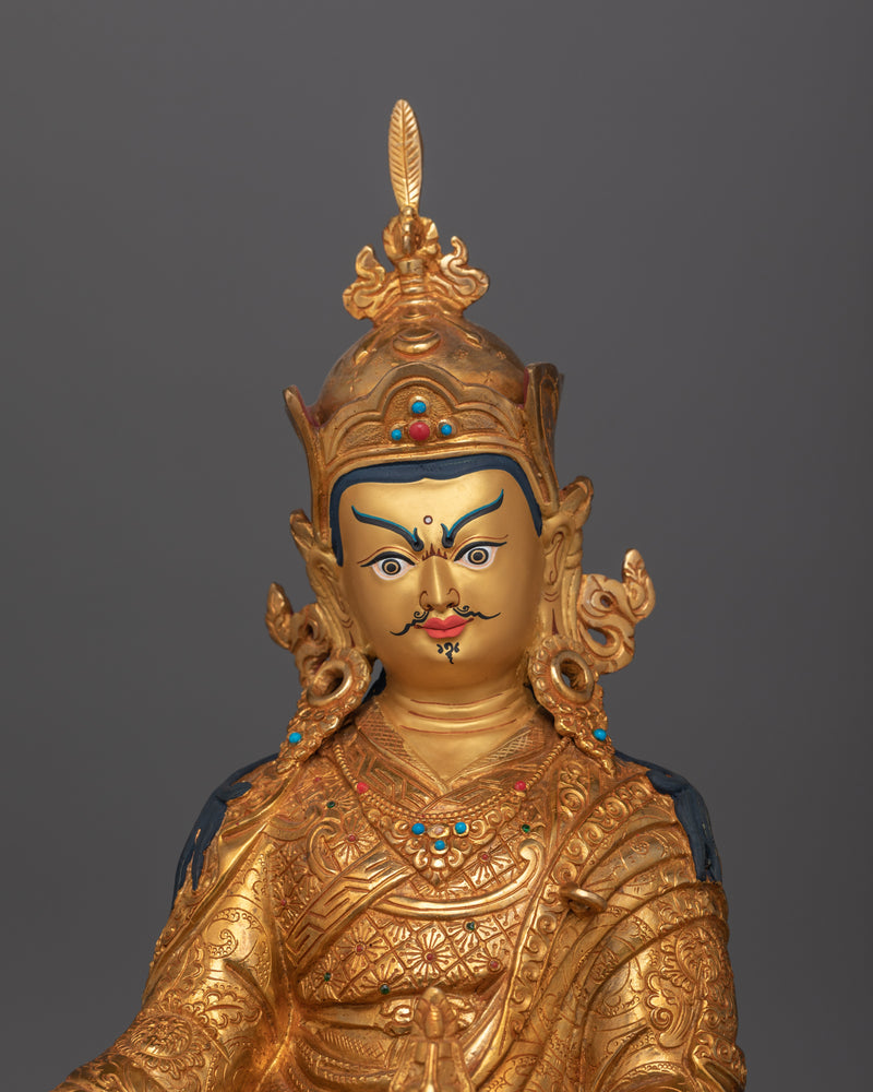 Precious Guru Rinpoche Figure | Lotus Born Guru