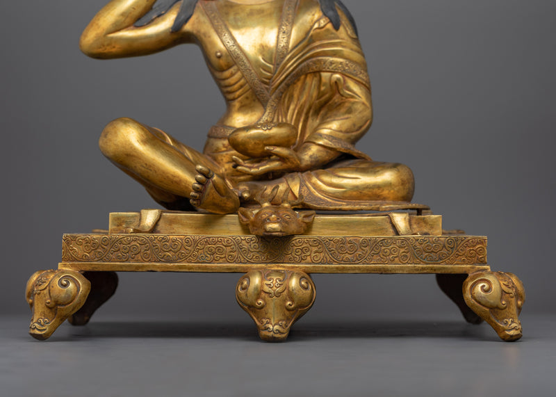 Sacred Milarepa Sculpture | The Revered Yogi and Sage in Buddhist Tradition