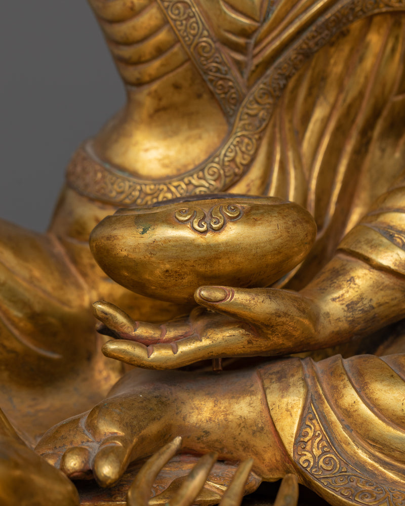 Sacred Milarepa Sculpture | The Revered Yogi and Sage in Buddhist Tradition