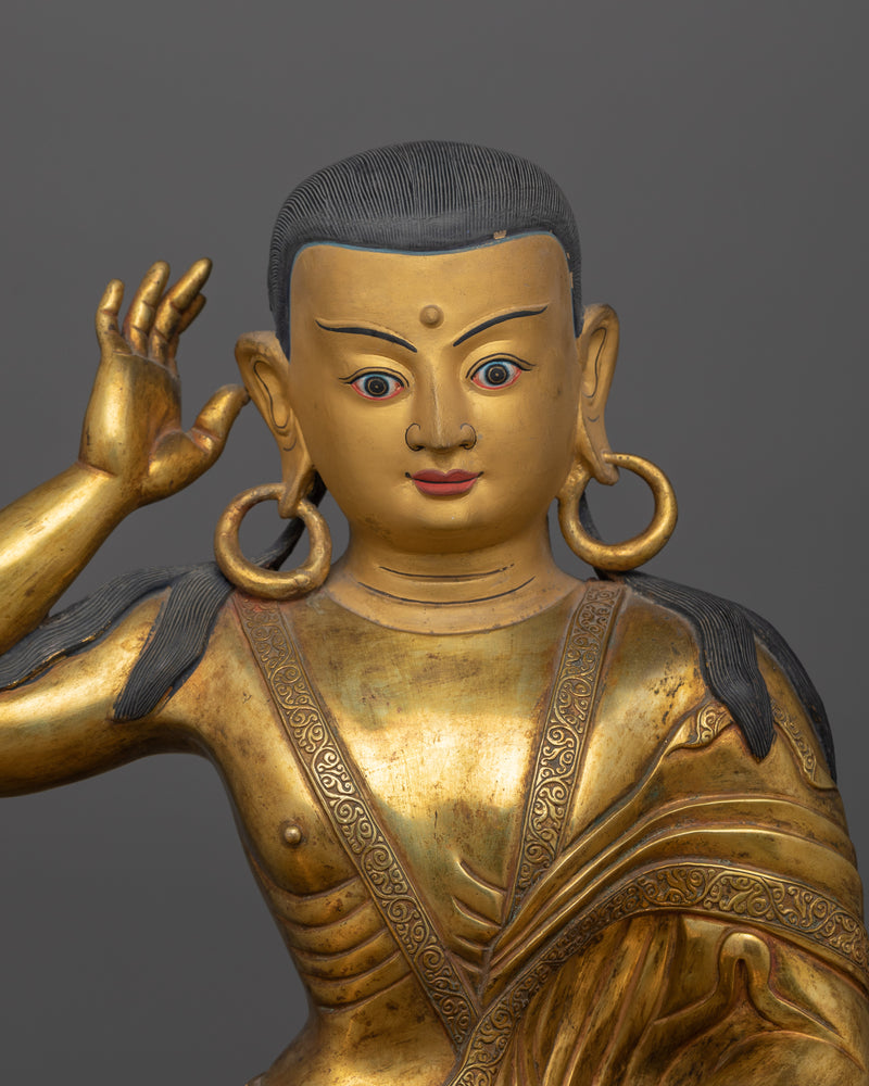 Sacred Milarepa Sculpture | The Revered Yogi and Sage in Buddhist Tradition