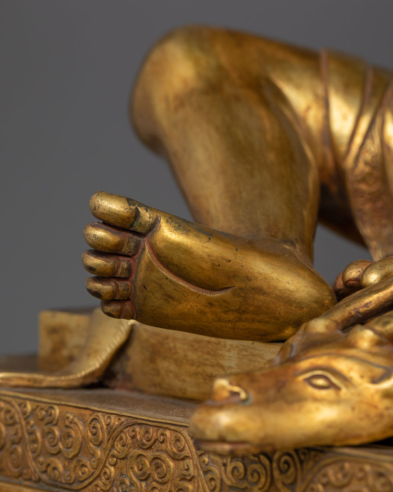 Sacred Milarepa Sculpture | The Revered Yogi and Sage in Buddhist Tradition