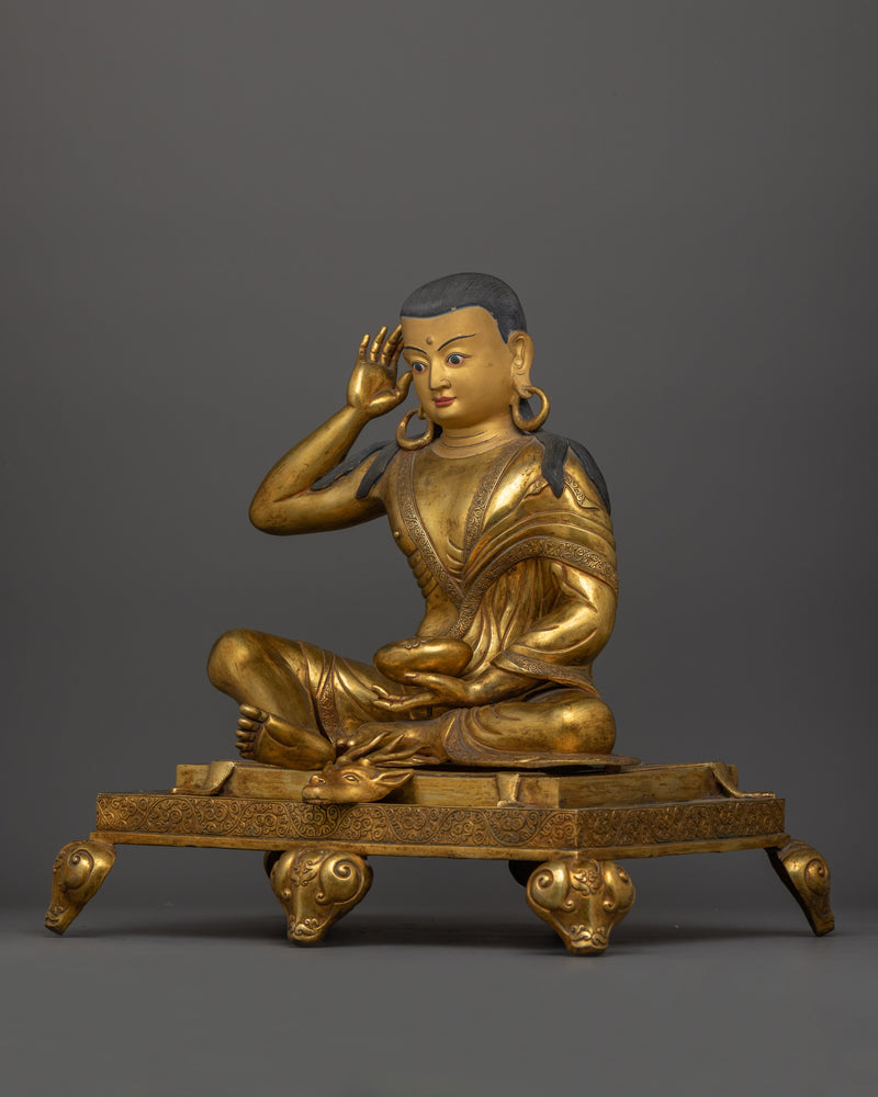 Sacred Milarepa Sculpture | The Revered Yogi and Sage in Buddhist Tradition