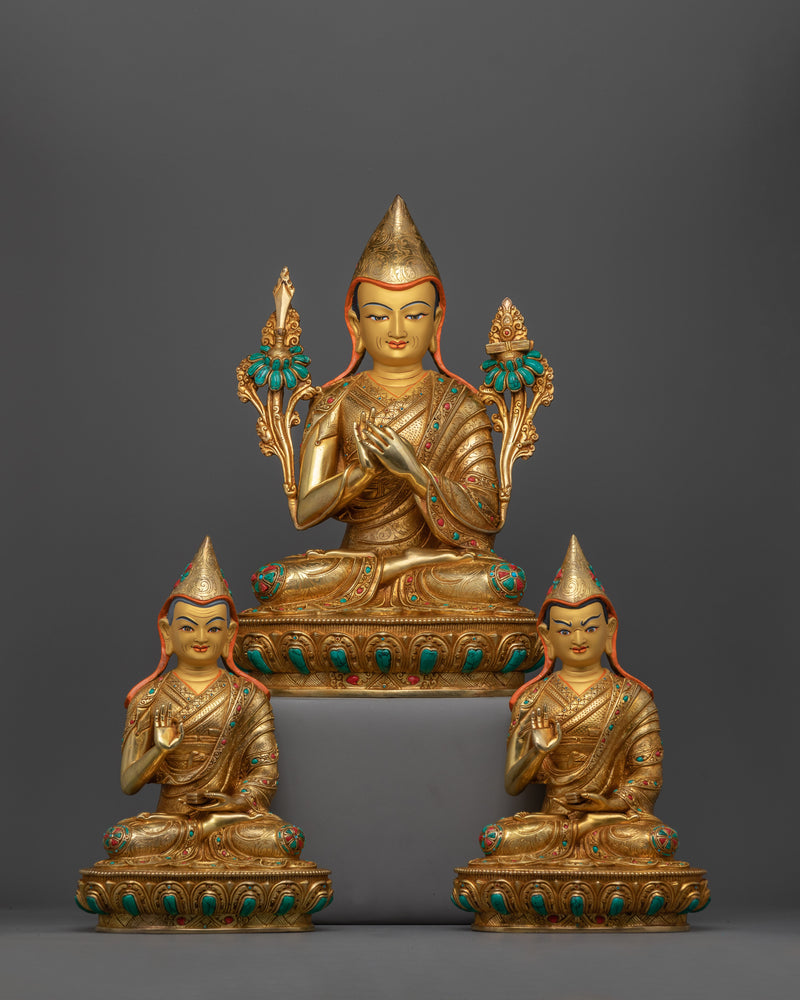 Tsongkhapa with Disciples